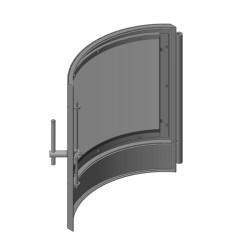 Dveře topeniště EGMONT  